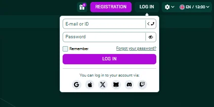 Spinbetter login